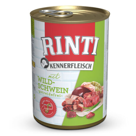 Rinti | Wildschwein | Kennerfleisch | 12 x 400 g