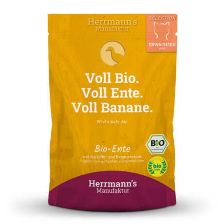 Herrmann's | Bio-Ente mit Kartoffeln | Selection | 24 x 100 g