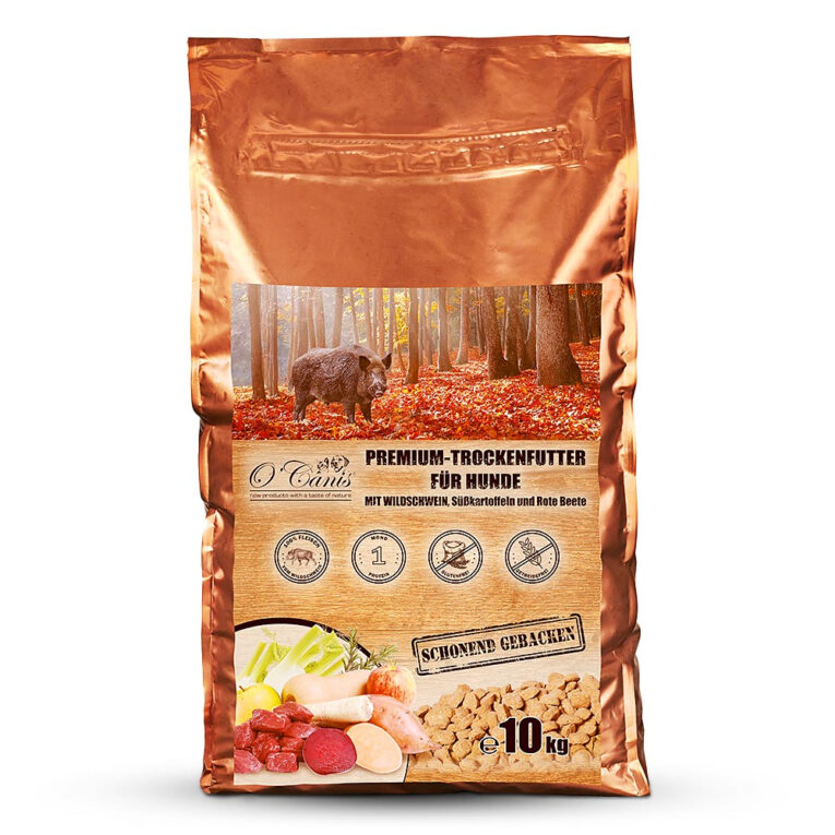 O´Canis Premium Trockenfutter mit Wildschwein