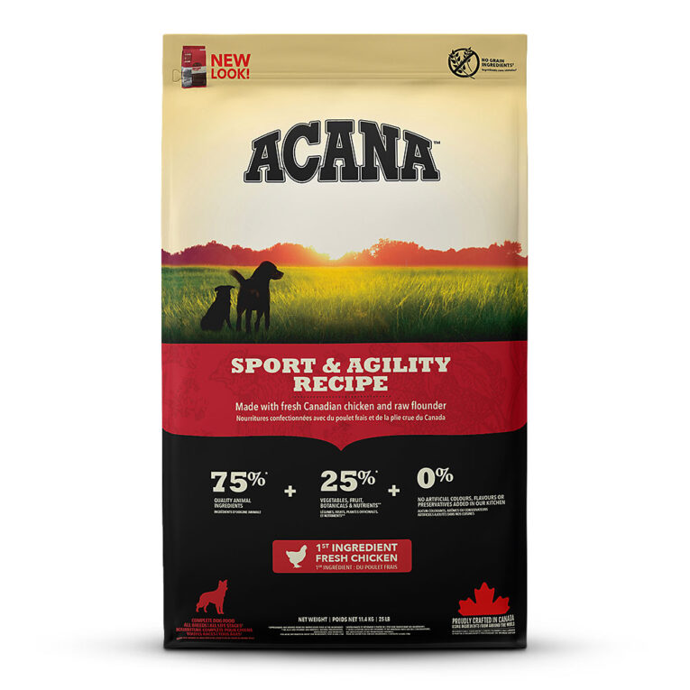 Acana - Trockenfutter - Dog Sport & Agility Dog (getreidefrei) Acana Dog Sport & Agility Dog ist reich an hochwertigen