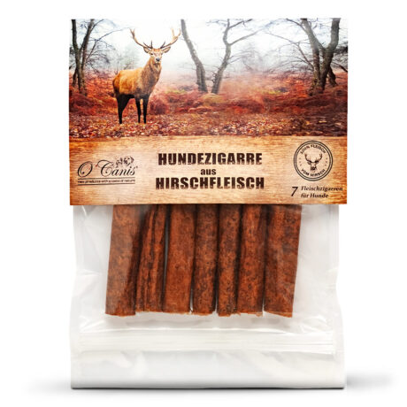 O'Canis | 7er Zigarre Hirsch | Premium | 15 x 180 g