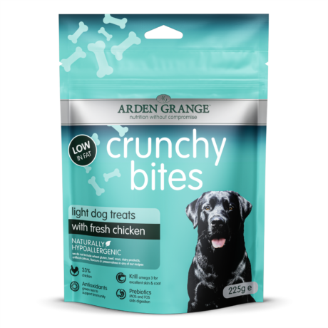 Arden Grange | Crunchy Bites Light mit frischem Huhn | 10 x 225 g