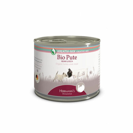 Herrmann's | Bio-Pute Reinfleisch | Kreativ-Mix | 6 x 200 g