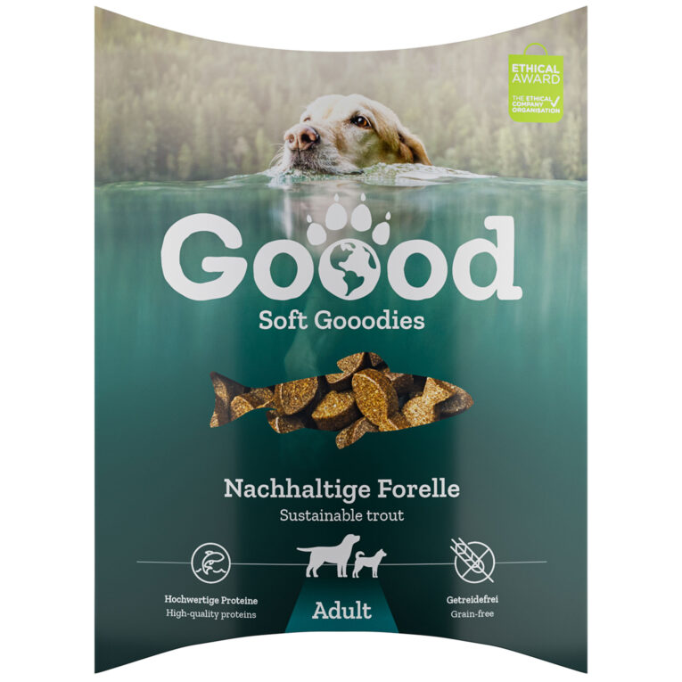 Gooodies Adult Nachhaltige Forelle Soft Gooodies sind schön weich und saftig