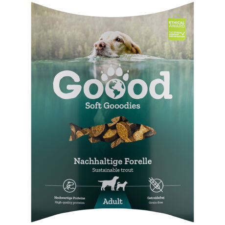 Goood | Gooodies Adult Nachhaltige Forelle | Soft | 8 x 100 g