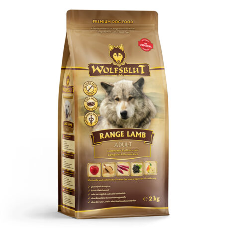 Wolfsblut | Range Lamb - Lamm und Vollkornreis | Adult | 2 kg