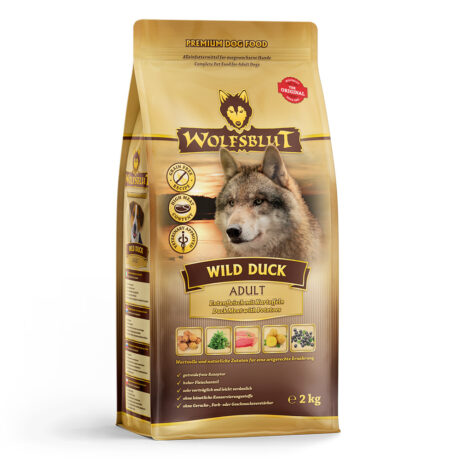 Wolfsblut | Wild Duck - Ente und Kartoffel | Adult | 2 kg