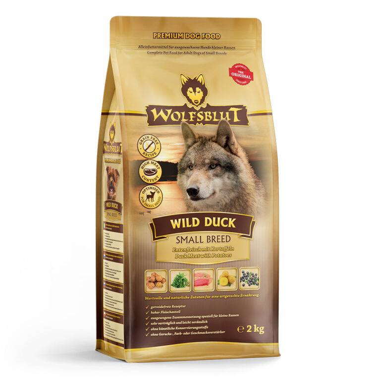 Wolfsblut Wild Duck Small Breed In den Rocky Mountains Nordamerikas