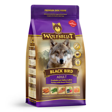 Wolfsblut | Black Bird - Truthahn und Süßkartoffel | Adult | 4 x 500 g