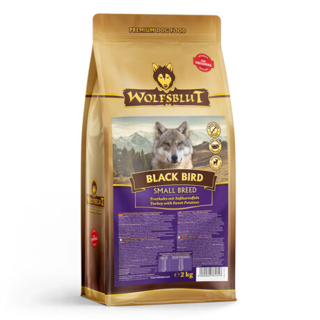 Wolfsblut | Black Bird - Truthahn und Süßkartoffel | Small Breed | 2 kg