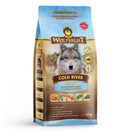 Wolfsblut | Cold River - Forelle und Süßkartoffel | Adult | 3 x 2 kg