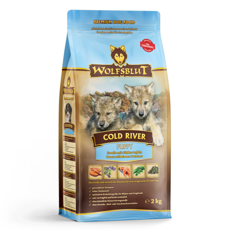 Wolfsblut Cold River Puppy In den Rocky Mountains Nordamerikas