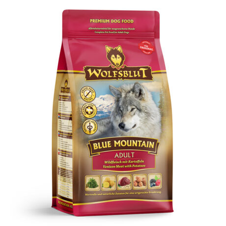 Wolfsblut | Blue Mountain - Wildfleisch mit Kartoffeln | Adult | 4 x 500 g