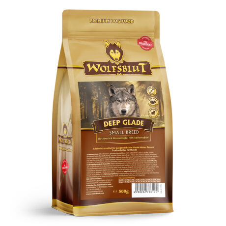 Wolfsblut | Deep Glade - Rothirsch und Wasserbüffel | Small Breed | 4 x 500 g