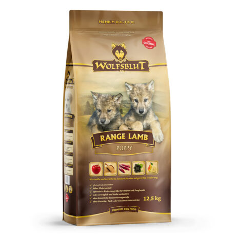 Wolfsblut | Range Lamb - Lamm und Vollkornreis | Puppy | 12,5 kg