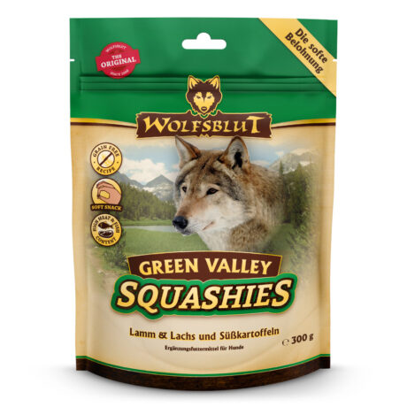Wolfsblut | Green Valley - Lamm und Lachs & Süßkartoffel | Squashies | 6 x 300 g