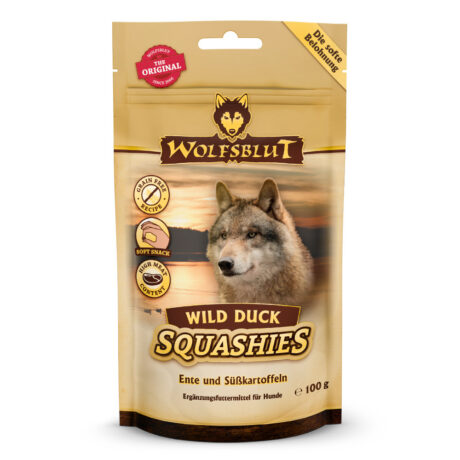 Wolfsblut | Wild Duck - Ente und Kartoffel | Squashies | 8 x 100 g