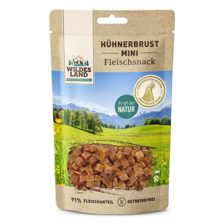 Wildes Land | Hühnerbrust Mini | Fleischsnacks | 70 g