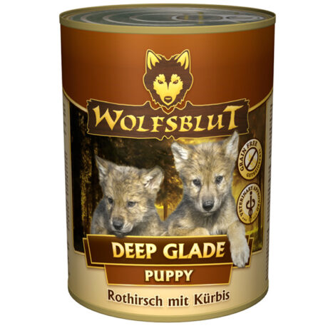Wolfsblut | Deep Glade - Rothirsch mit Kürbis | Puppy | 24 x 200 g
