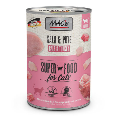 MACs | Kalb & Pute | Cat | 12 x 400 g