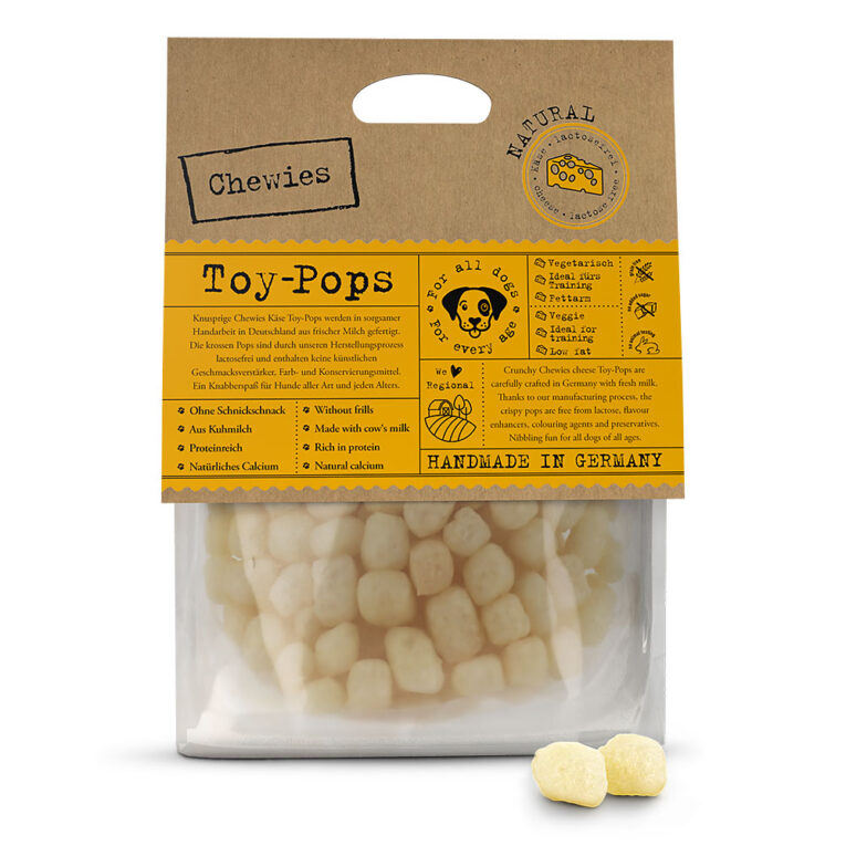 Chewies Toy-Pops Käse Natural Chewies Toy-Pops Käse ist ein unserer hochwertigen