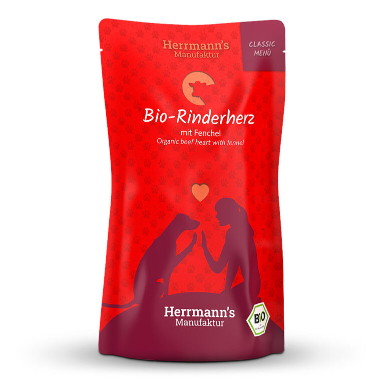 Herrmann's Classic Bio-Rinderherz mit Fenchel Was ist drin? 50 % Bio-Rinderherz