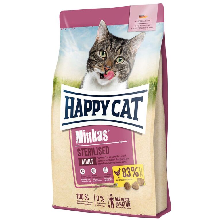 Happy Cat Minkas Sterilised Geflügel 1