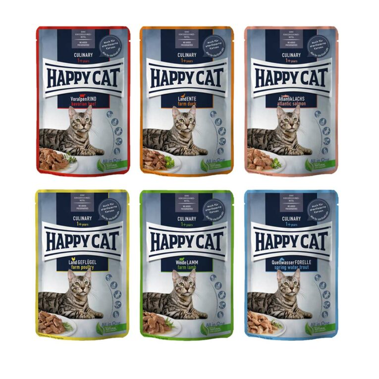 Happy Cat Mischtray 1 Pouches 24x85g