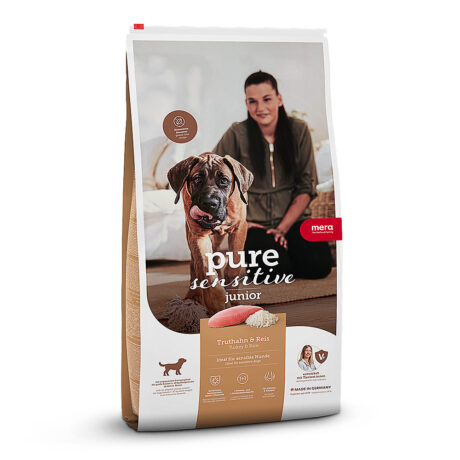 Mera | Junior Truthahn & Reis | Pure Sensitive | 12,5 kg