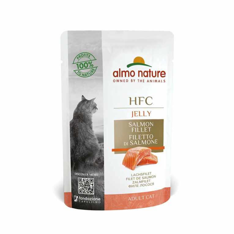 Almo Nature HFC in Jelly Lachsfilet 24x55g