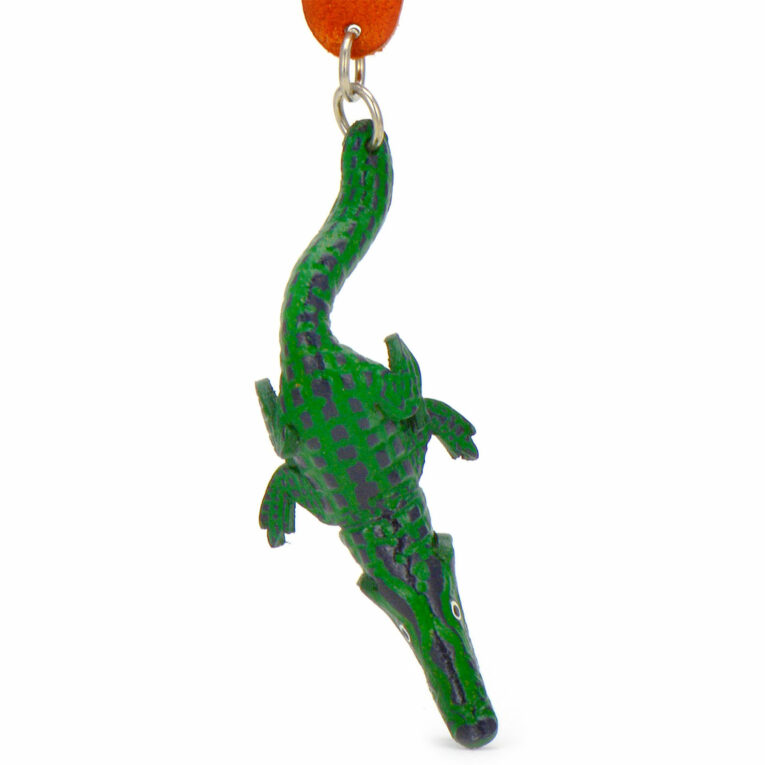 Aligator Schl?sselanh?nger aus Leder IN UNSEREM Hundeshop günstig kaufen