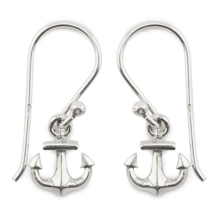 Anker Damen-Ohrringe aus 925 Silber IN UNSEREM Hundeshop günstig kaufen