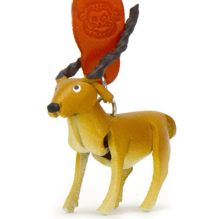Antilopen Schl?sselanh?nger aus Leder IN UNSEREM Hundeshop günstig kaufen