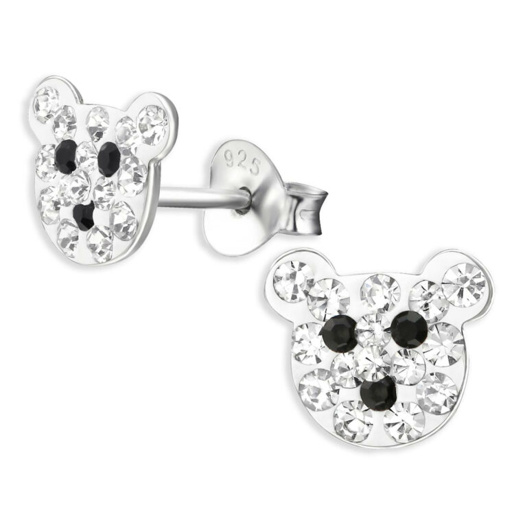 B?ren Kinder Ohrringe aus 925 Silber IN UNSEREM Hundeshop günstig kaufen