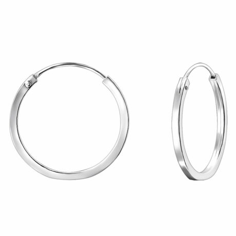 Creolen Ohrringe aus 925 Silber