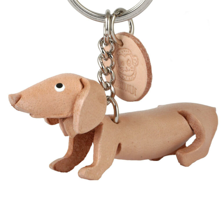 Dackel Hund Schl?sselanh?nger aus Leder IN UNSEREM Hundeshop günstig kaufen