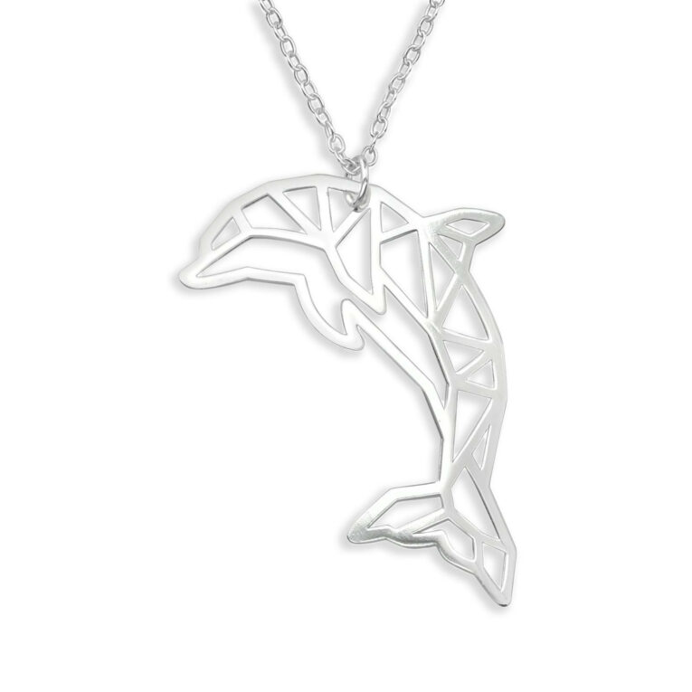 Delfin Halskette aus 925 Silber IN UNSEREM Hundeshop günstig kaufen