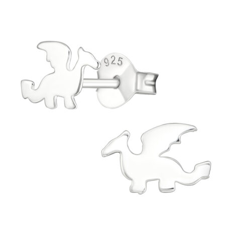 Drachen Ohrringe aus 925 Silber
