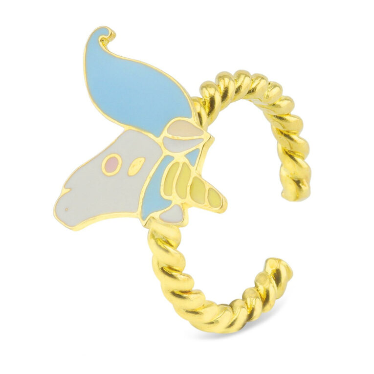 Einhorn Ring 18k Gold plattiert IN UNSEREM Hundeshop günstig kaufen