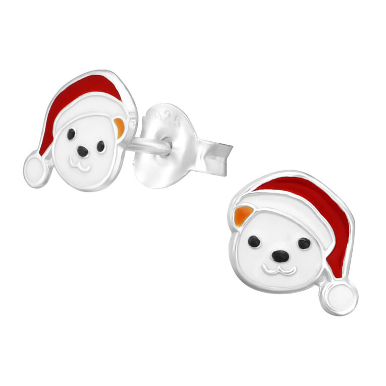 Eisb?r Ohrringe aus 925 Silber IN UNSEREM Hundeshop günstig kaufen