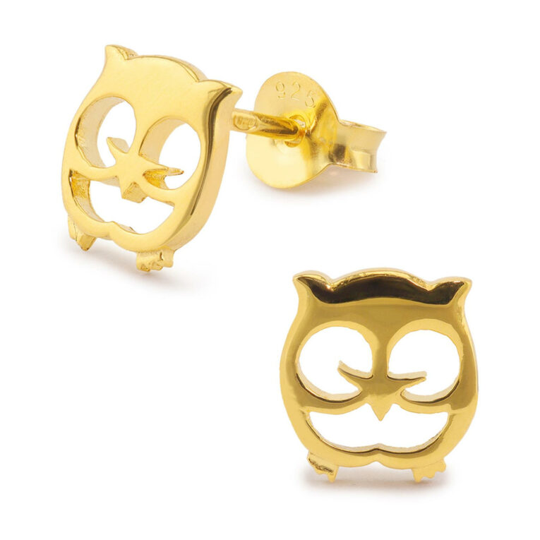 Eulen Ohrringe aus 925 Silber IN UNSEREM Hundeshop günstig kaufen