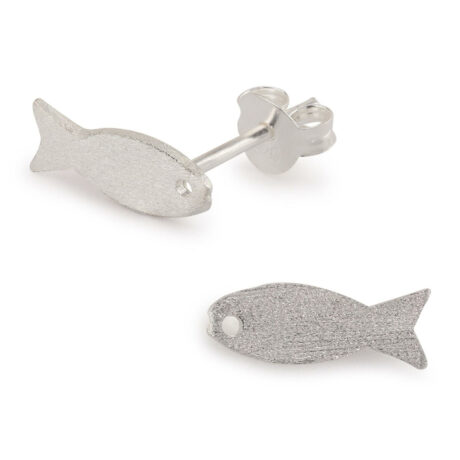 Fisch Ohrringe aus 925 Silber