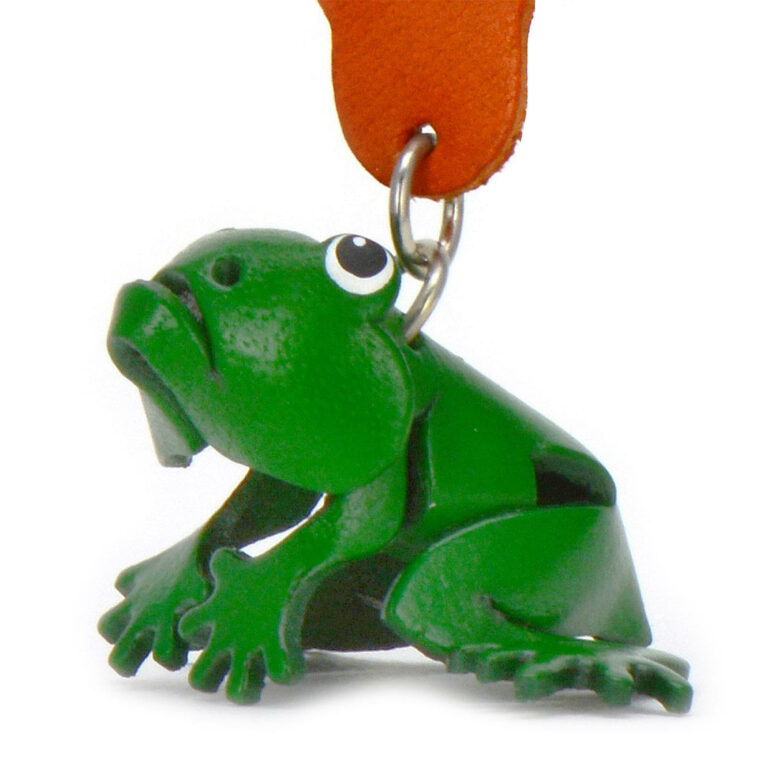 Frosch Schl?sselanh?nger aus Leder IN UNSEREM Hundeshop günstig kaufen