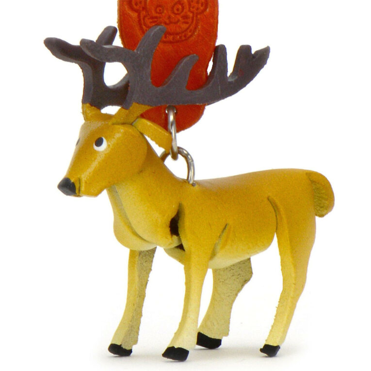 Hirsch Schl?sselanh?nger aus Leder IN UNSEREM Hundeshop günstig kaufen