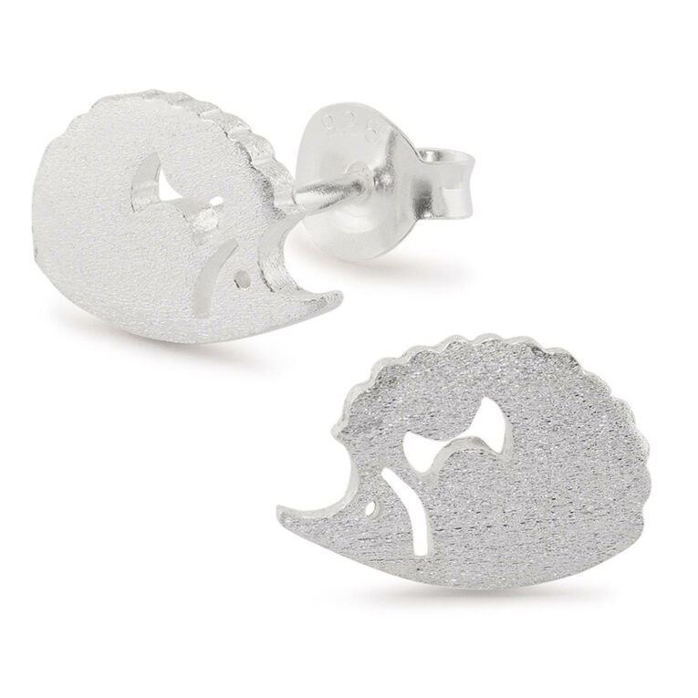 Igel Ohrringe aus 925 Silber IN UNSEREM Hundeshop günstig kaufen