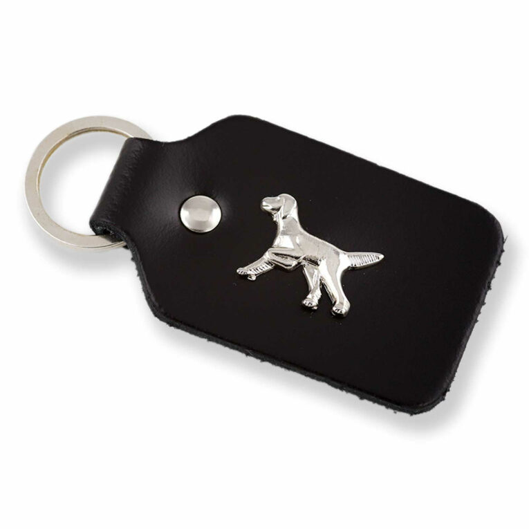 Irish Setter Schl?sselanh?nger aus Leder IN UNSEREM Hundeshop günstig kaufen