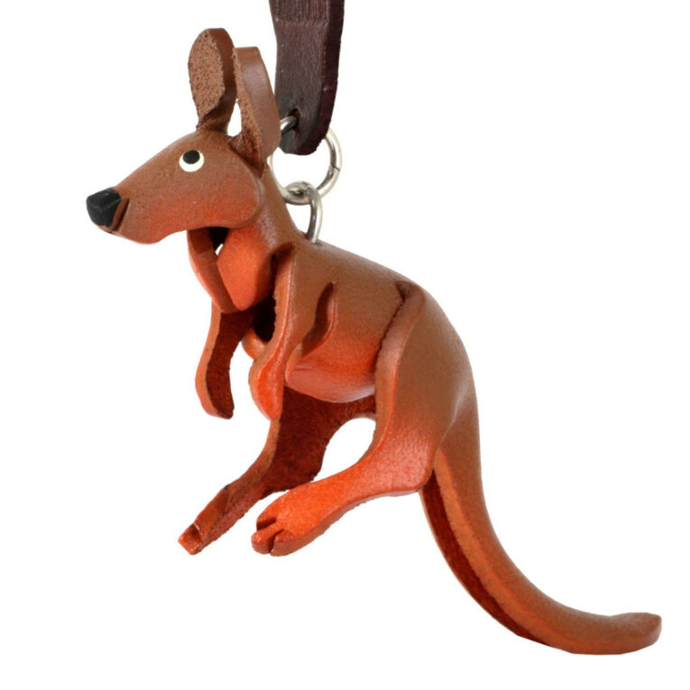 K?nguru Schl?sselanh?nger aus Leder IN UNSEREM Hundeshop günstig kaufen