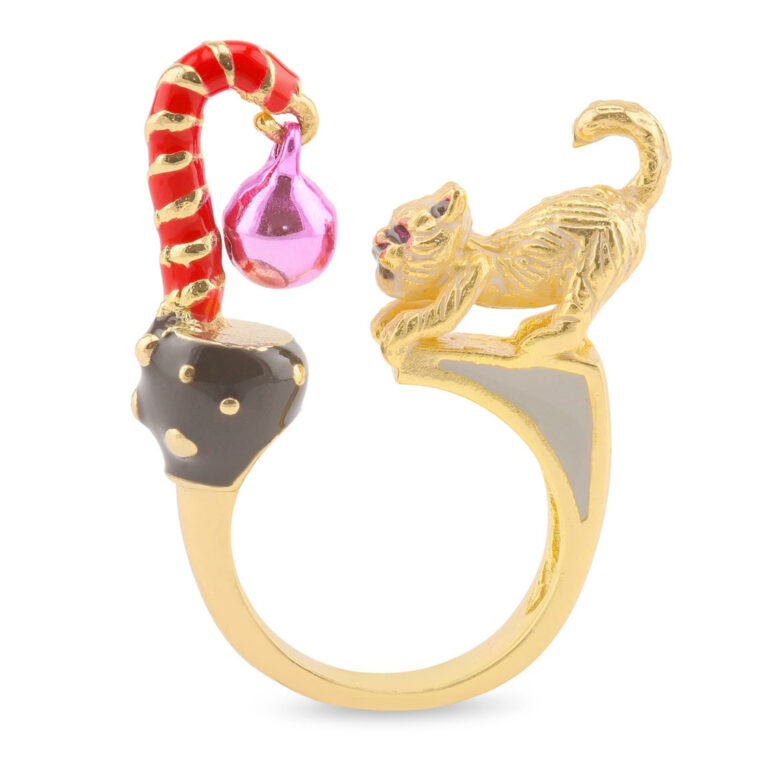 Katzen Ring vergoldet IN UNSEREM Hundeshop günstig kaufen
