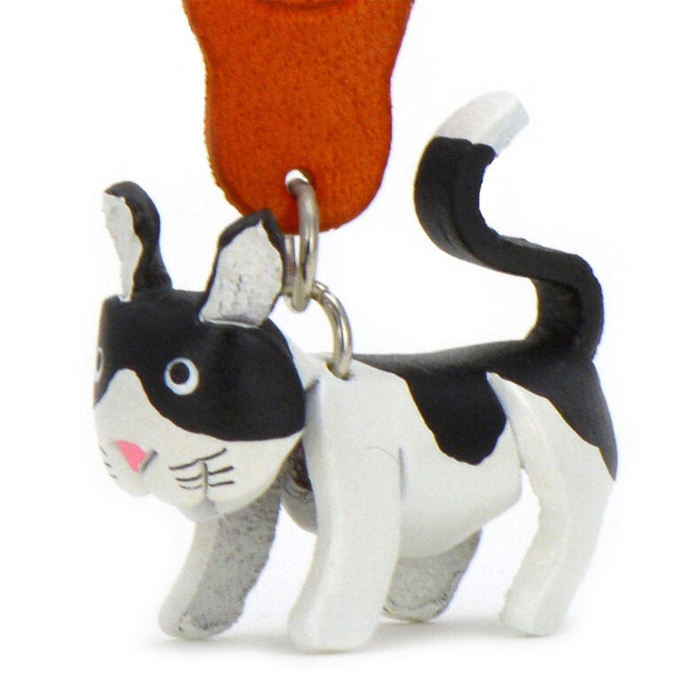 Katzen Schl?sselanh?nger aus Leder IN UNSEREM Hundeshop günstig kaufen
