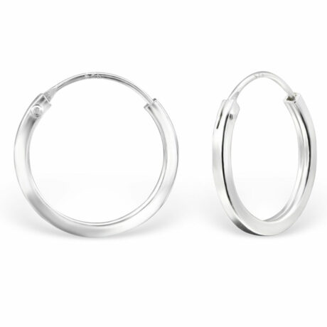 Kleine Creolen Ohrringe aus 925 Silber